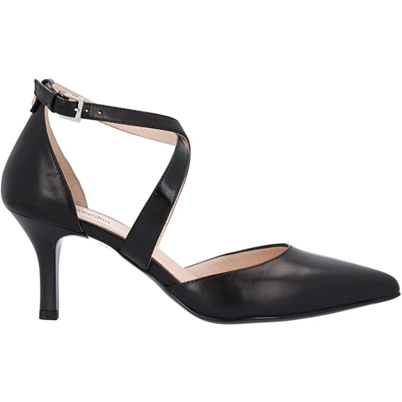 DECOLLETE' NEROGIARDINI DONNA NAPPA PANDORA NERO E011084DE/100