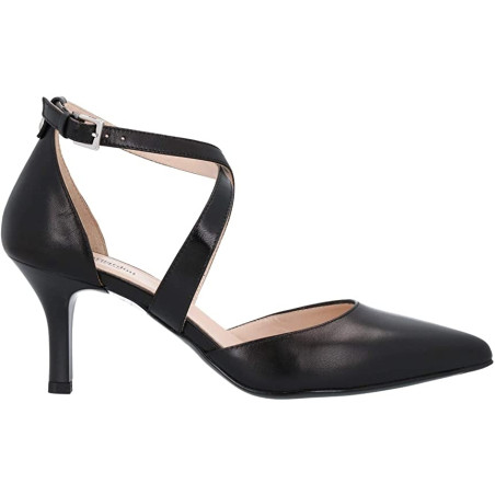 DECOLLETE' NEROGIARDINI DONNA NAPPA PANDORA NERO E011084DE/100