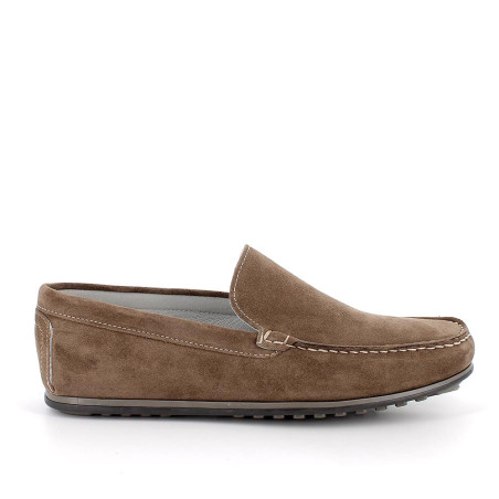 MOCASSINO IGI&CO UOMO SCAMOSCIATO TAUPE 7614011