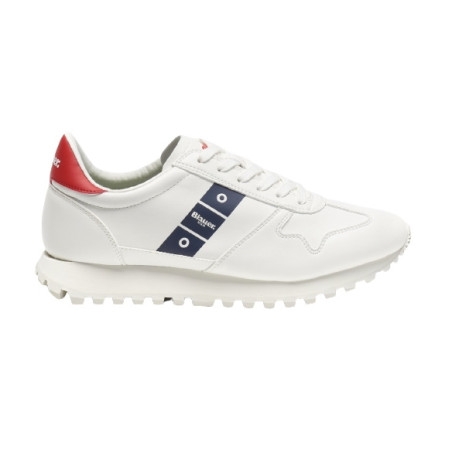 SNEAKERS BLAUER S3DAWSON02/PUR WHITE/RED/NAVY