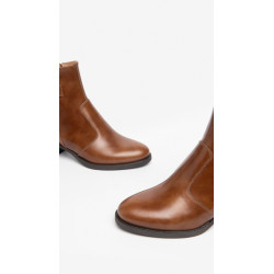 TRONCHETTI NEROGIARDINI DONNA PELLE CUOIO I308232D/400