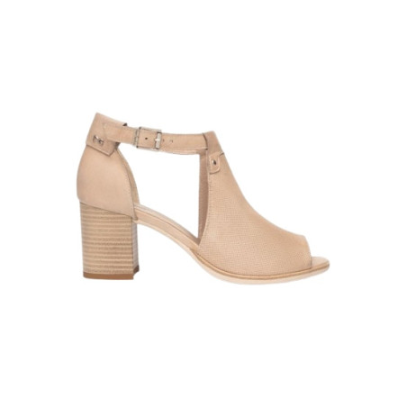 TRONCHETTI NEROGIARDINI DONNALUCKY CHAMPAGNE LUCKY CHAMPAGNE TR GROTTE NATURALE 9 TACCO 7 CM E512690D/439