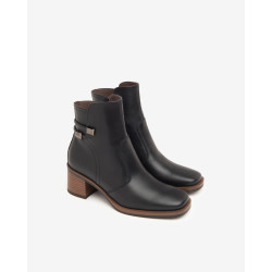 TRONCHETTI NEROGIARDINI DONNA GUANTO NERO TR CANBERRA T.MORO TACCO 5CM I411303D/100