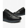 SNEAKERS NEROGIARDINI UOMO SAGAR DECO NERO SAUVAGE DARK GREY PU.BIDENS.POGGIO I500870U/100