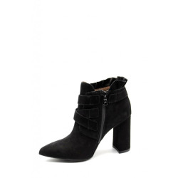 TRONCHETTO NEROGIARDINI DONNA CAPRA SCAMOSCIATO NERO CON ZIP A909392DE/100