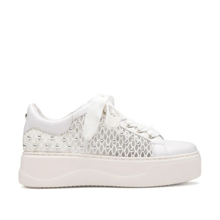 SNEAKERS CULT DONNA PERRY 4683 LOW W NET/LEATHER WHITE CLW468300