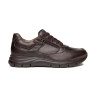 SNEAKERS NEROGIARDINI UOMO IN PELLE BROWN ZIP I102153U/322
