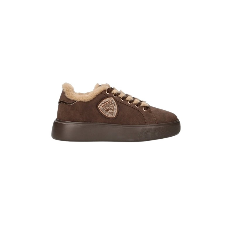 SNEAKERS BLAUER DONNA VENUS05 F5VENUS05/NUB/DARK BROWN
