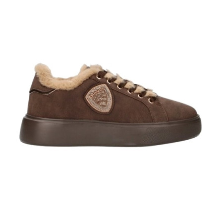 SNEAKERS BLAUER DONNA VENUS05 F5VENUS05/NUB/DARK BROWN