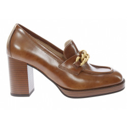 MOCASSINO NEROGIARDINI MANOLETE CUOIO I205060D/400