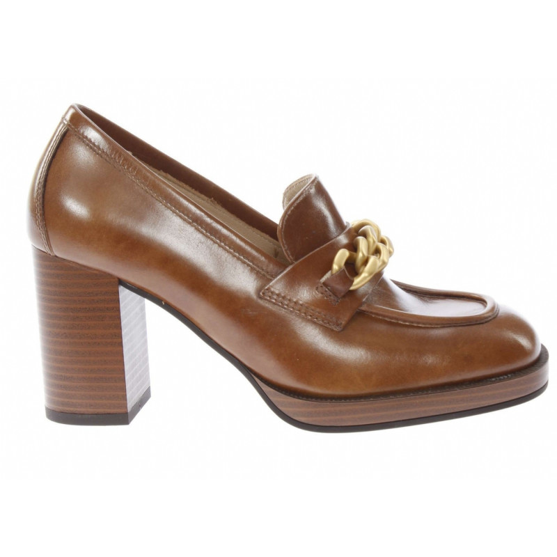 MOCASSINO NEROGIARDINI MANOLETE CUOIO I205060D/400