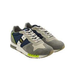 SNEAKERS BLAUER UOMO S3QUEENS01/DIR-QUEENS01-NAVY/GREY