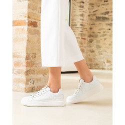 SNEAKERS NEROGIARDINI DONNA SKIPPER BIANCO E409915D707