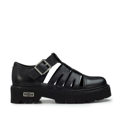 MOCASSINO CULT DONNA SLASH 4210 LOW W LEATHER BLACK CLW421000