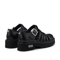 MOCASSINO CULT DONNA SLASH 4210 LOW W LEATHER BLACK CLW421000