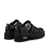 MOCASSINO CULT DONNA SLASH 4210 LOW W LEATHER BLACK CLW421000