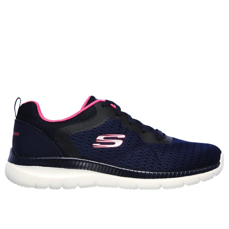 SNEAKERS SKECHERS DONNA BOUNTIFUL - QUICK PATH 12607 NVHP