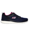 SNEAKERS SKECHERS DONNA BOUNTIFUL - QUICK PATH 12607 NVHP