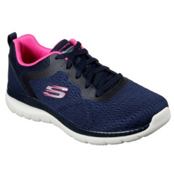 SNEAKERS SKECHERS DONNA BOUNTIFUL - QUICK PATH 12607 NVHP