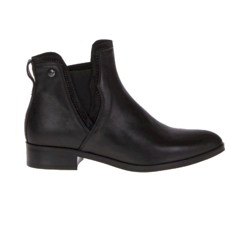 STIVALETTO NEROGIARDINI DONNA TACCO SAGAR DECO NERO VELOUR NERO I013061D/100