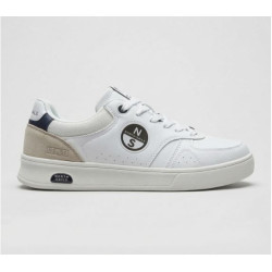 SNEAKERS NORTH SAILS UOMO OCEAN WHITE-BLUE NS25M105 801 