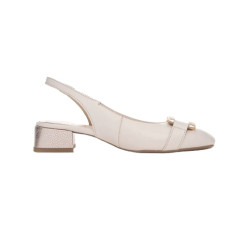 DECOLLETE' ARA SHOES DONNA FIRENZECALF,GAUCHOSOFT-METMARMOR,SAND GRAZ 2.0 TACCO 3,5 CM 12-20428-05