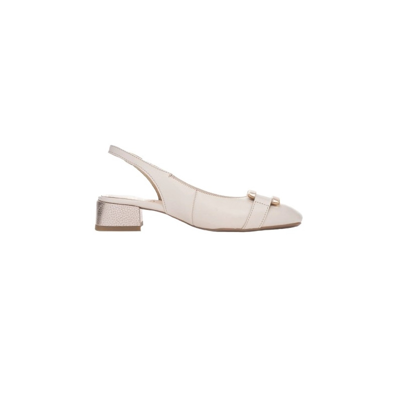 DECOLLETE' ARA SHOES DONNA FIRENZECALF,GAUCHOSOFT-METMARMOR,SAND GRAZ 2.0 TACCO 3,5 CM 12-20428-05