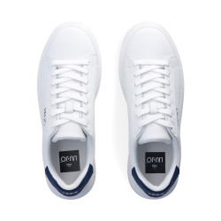 SNEAKERS LIU JO UOMO BIG 01 - SNEAKER LEATHER WHITE/BLUE 7B4027PX474S1018