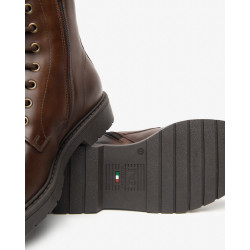 ANFIBI NEROGIARDINI DONNA DELAVATO BEIGE TR PADOVA LIGHT T.MORO TACCO 3CM I513944D/412