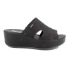 CIABATTE CON ZEPPA IGI&CO 3667000 BLACK