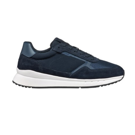 SNEAKERS GEOX UOMO U BRANTHON A - SCAM.+TESSUTO NAVY  U55LCA 02211 C4002