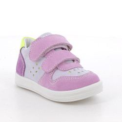 SNEAKERS PRIMIGI PRIMI PASSI BAMBINA SCAMOSC/SI.SCAM PEONIA/LILLA 1355566   