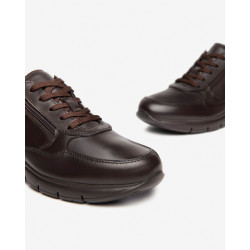 SNEAKERS NEROGIARDINI UOMO PELLE VIENNA T.MORO  EVA ANDALO I402153U/300