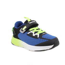 SNEAKERS PRIMIGI BAMINO T.RETE/NAPPA PU ROYAL/NERO 1458144  