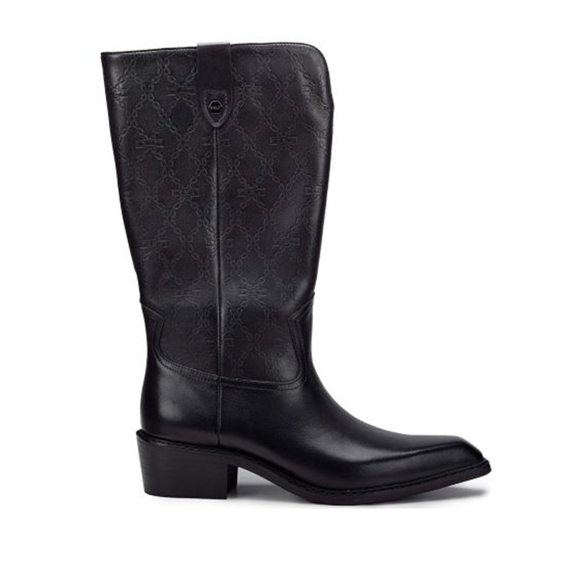 STIVALE CULT DONNA DOLORES 4375 MID W LEATHER BLACK CLW437500