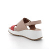 SANDALO CON ZEPPA IGI&CO DONNA  NAB.LIS/NAPPA S RED/POLVERE 7666511