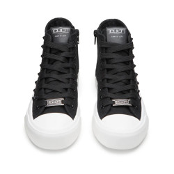 SNEAKERS CULT DONNA PLACEBO 3643 MID W CANVAS BLACK CLW364301