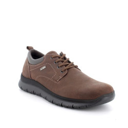 STRINGATA ENVAL UOMO IN PELLE MARRONE SCURO 6722711