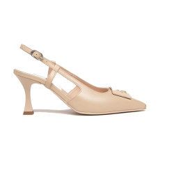 DECOLLETE' NEROGIARDINI DONNANAPPA PANDORA LINO TPU ALEK NATURALE E307080DE/453