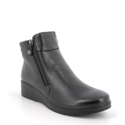STIVALETTI ENVAL SOFT DONNA NERO DOPPIA ZIP 6761700