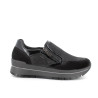 SNEAKERS  IGI&CO DONNA NERO LAMINATO IN PELLE ZIP 6673700