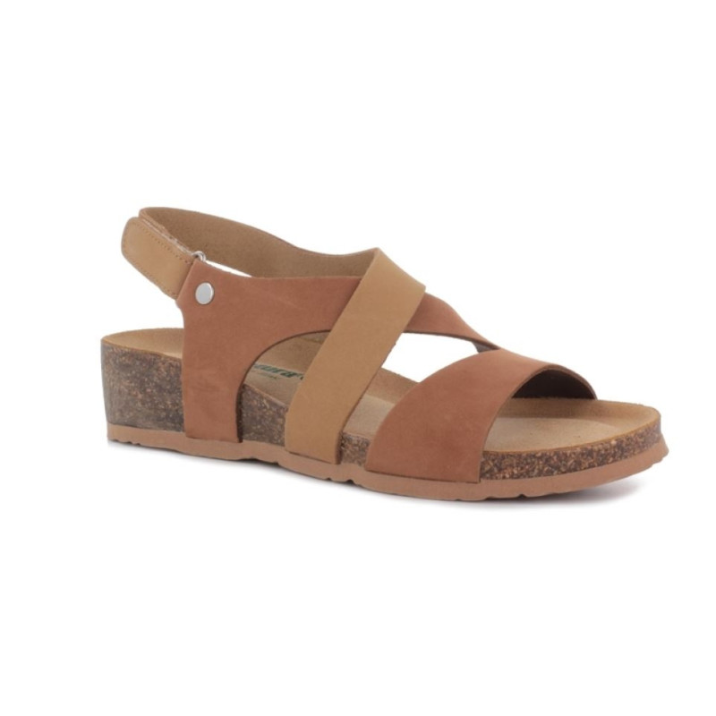 SANDALO BIONATURA 12 A 2390 IMB. NBK BRANDY/TORTORA