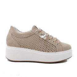 SNEAKERS IGI&CO DONNA SCAMOSCIATO AVORIO 5659511