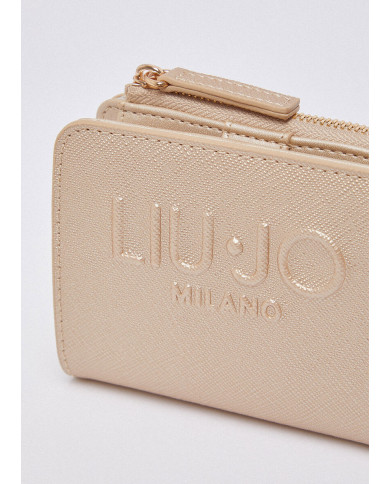 PORTA TESSERE WALLET LIGHT GOLD 11X2X9CM AA6193 ES029 90048