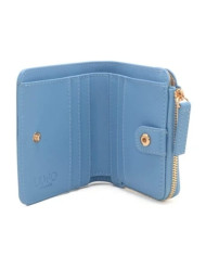 PORTA TESSERE LIU JO WALLET AZURE BLUE 10X20X2CM AA6193 ES029  74139