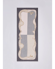 SCIARPA STOLA LIU JO SCARF/SHAWL BLACK 70X180CM 2A6052 T2745 22222