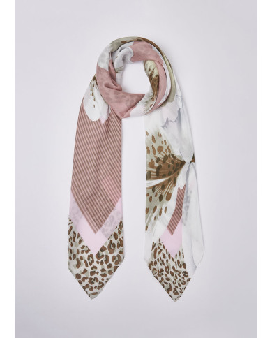 FOULARD LIU JO SOFT PEONY 120X120CM 2A6050 T2738 X0756