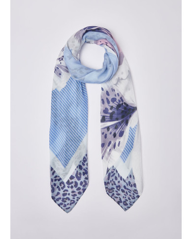 FOULARD LIU JO BRIGHT BLUE WAVE 2A6050 T2738 53932