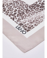 FOULARD LIU JO DONNA CON FIORE ROSA 70X70CM 2A6053 T2745 00006