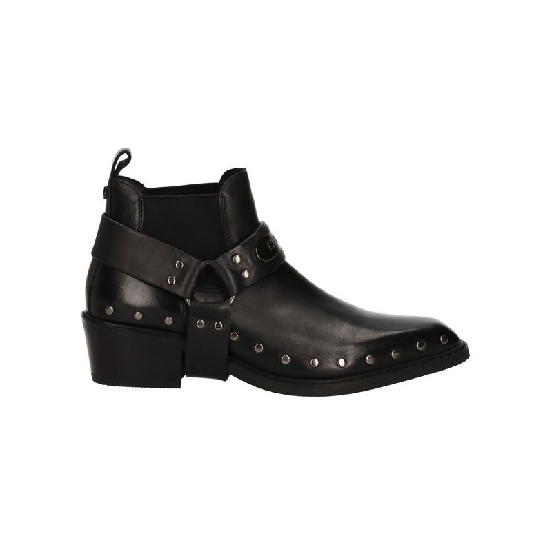 STIVALETTO CULT DONNA TEXANO STIVALETTO CULT DONNA DOLORES 4373 LOW W LEATHER BLACK CLW437300